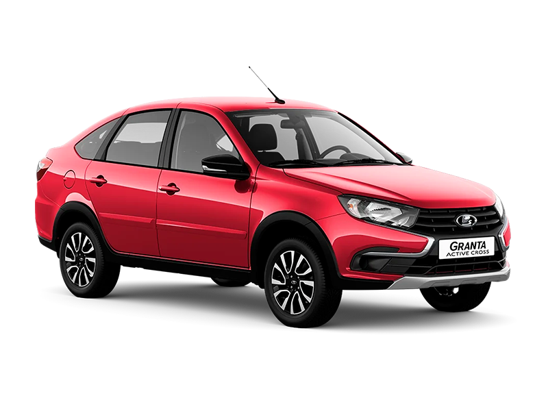 Купить Lada Granta Active Cross в Краснодаре - Бордовый "Фламенко" (181) - Металлик
